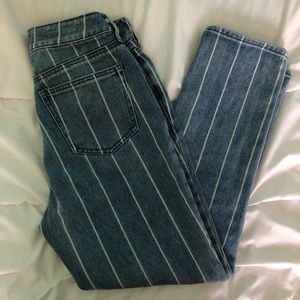 PACSUN Striped Mom Jeans